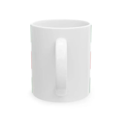 Flag of Shushufindi (Ecuador) White Coffee Mug - Go Mug Yourself