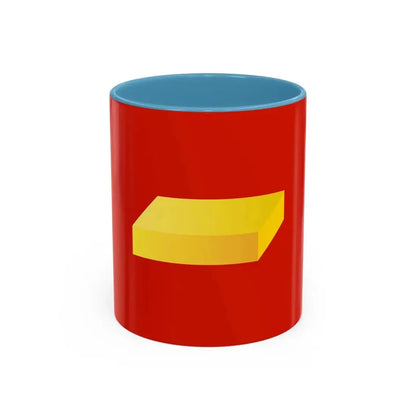 Flag of Shuya Russia - Accent Coffee Mug 11oz Light Blue - Go Mug Yourself