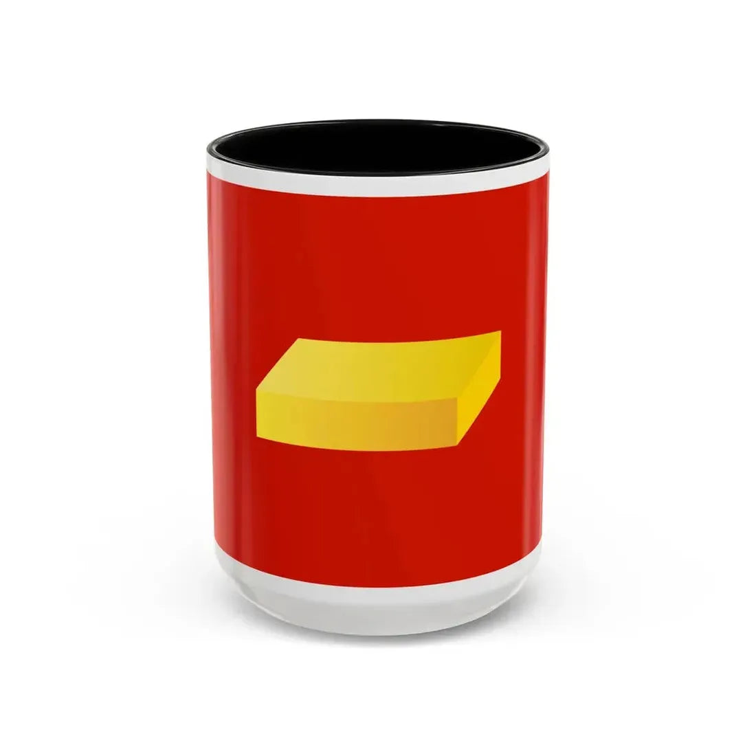 Flag of Shuya Russia - Accent Coffee Mug 15oz Black - Go Mug Yourself