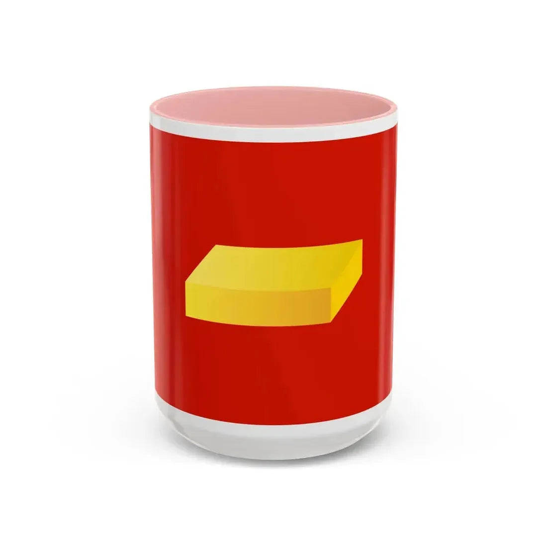 Flag of Shuya Russia - Accent Coffee Mug 15oz Pink - Go Mug Yourself