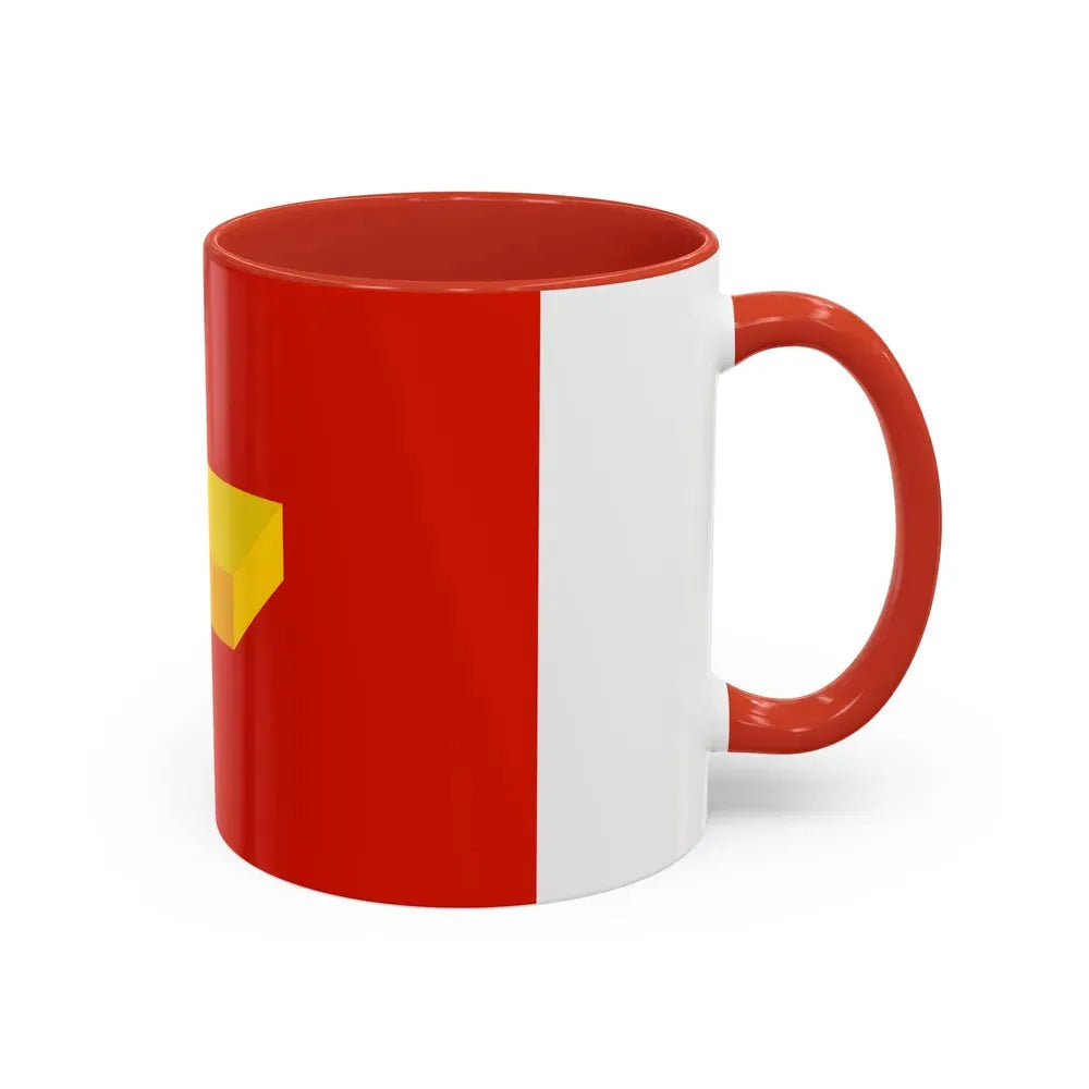 Flag of Shuya Russia - Accent Coffee Mug - Go Mug Yourself