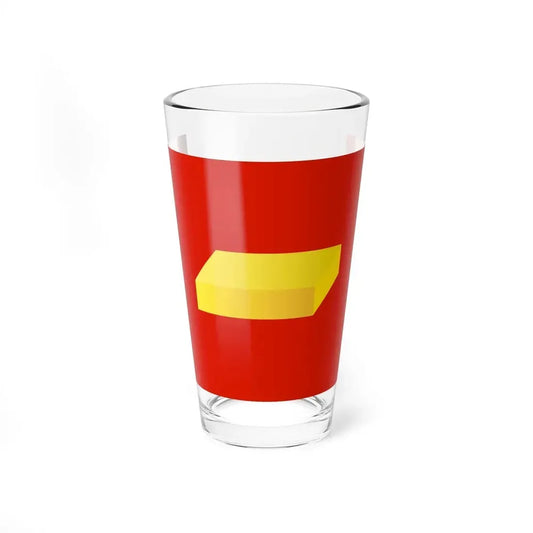 Flag of Shuya Russia - Pint Glass 16oz 16oz - Go Mug Yourself