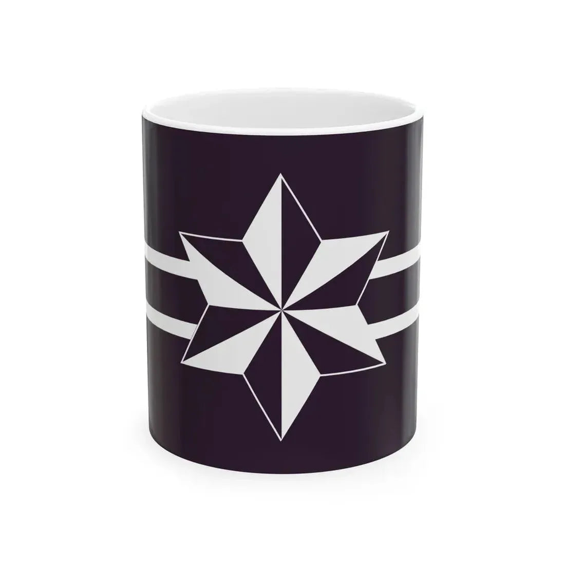Flag of Shuyukan High School (Japan) White Coffee Mug 11oz - Go Mug Yourself