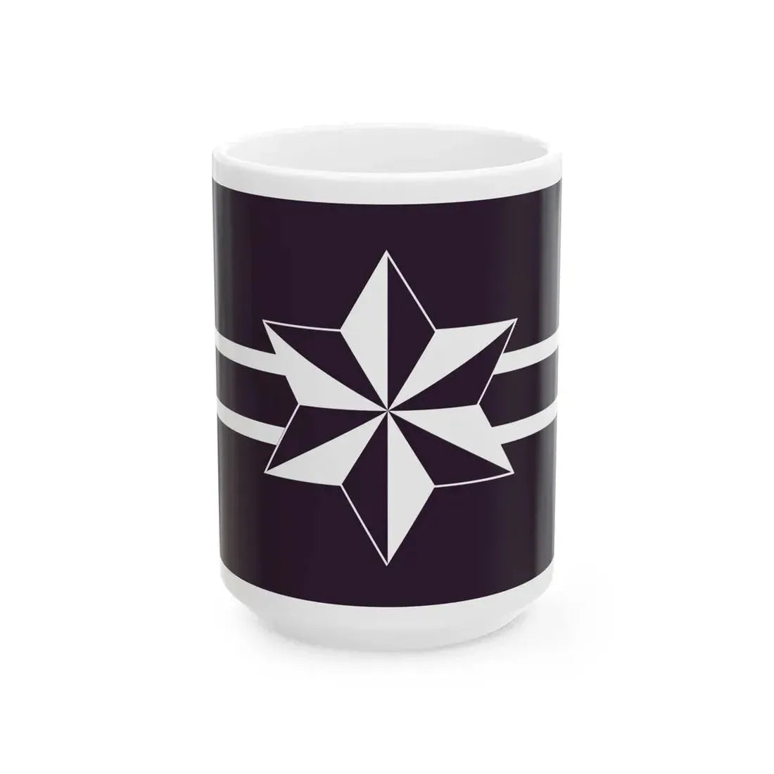Flag of Shuyukan High School (Japan) White Coffee Mug 15oz - Go Mug Yourself