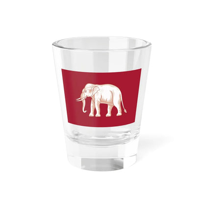 Flag of Siam 1855 (Cambodia) Shot Glass 1.5oz 1.5oz - Go Mug Yourself