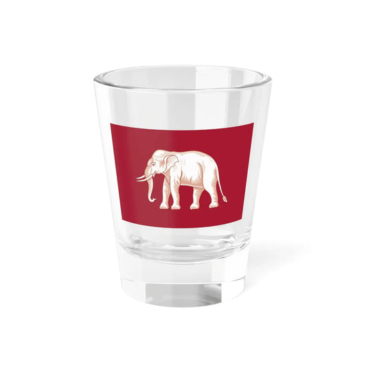 Flag of Siam 1855 (Cambodia) Shot Glass 1.5oz 1.5oz - Go Mug Yourself