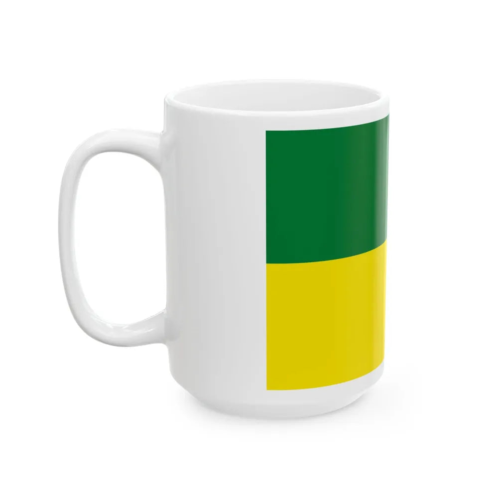 Flag of Sicaya Bolivia (Bolivia) White Coffee Mug - Go Mug Yourself