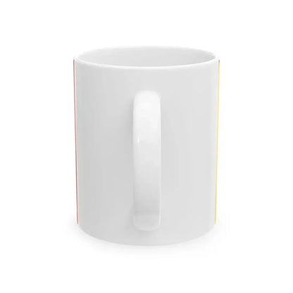 Flag of Sicily revised (Italy) White Coffee Mug - Go Mug Yourself