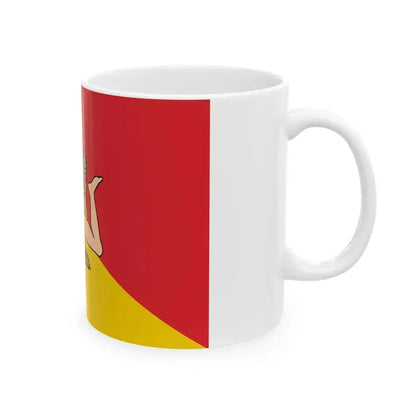 Flag of Sicily revised (Italy) White Coffee Mug - Go Mug Yourself