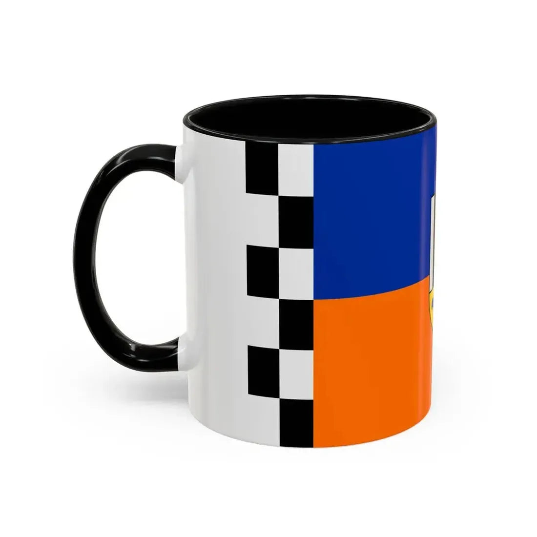 Flag of Siegen Wittgenstein Germany - Accent Coffee Mug - Go Mug Yourself