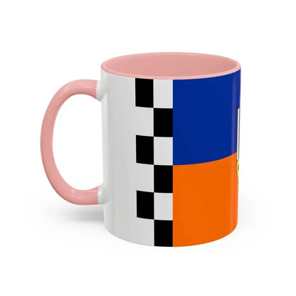 Flag of Siegen Wittgenstein Germany - Accent Coffee Mug - Go Mug Yourself