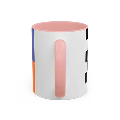 Flag of Siegen Wittgenstein Germany - Accent Coffee Mug - Go Mug Yourself