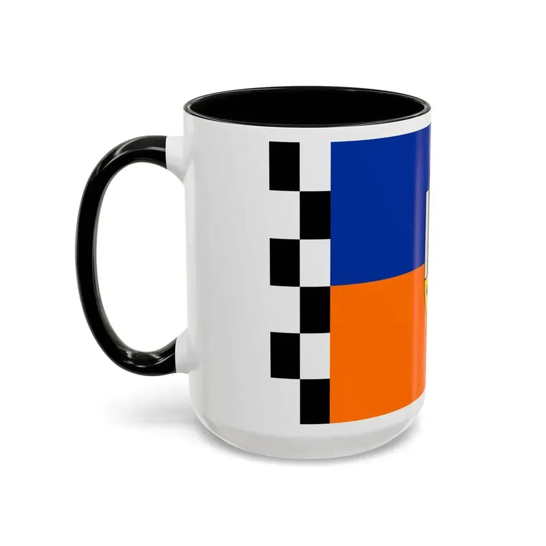 Flag of Siegen Wittgenstein Germany - Accent Coffee Mug - Go Mug Yourself