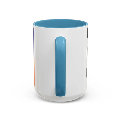 Flag of Siegen Wittgenstein Germany - Accent Coffee Mug - Go Mug Yourself