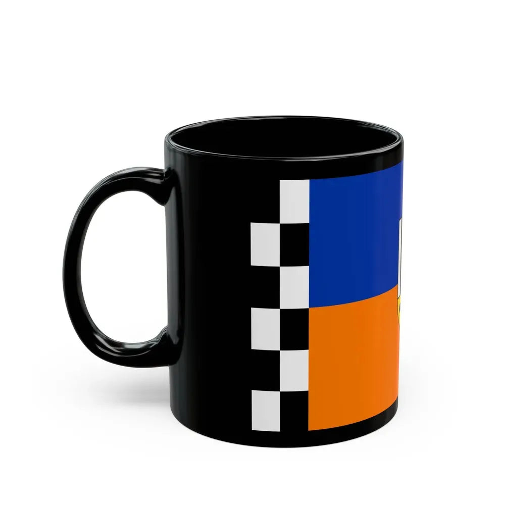Flag of Siegen Wittgenstein Germany - Black Coffee Mug - Go Mug Yourself