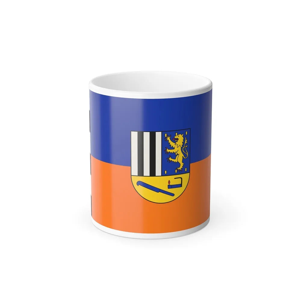 Flag of Siegen Wittgenstein Germany - Color Changing Coffee Mug-11oz-Go Mug Yourself