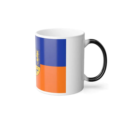 Flag of Siegen Wittgenstein Germany - Color Changing Coffee Mug-Go Mug Yourself