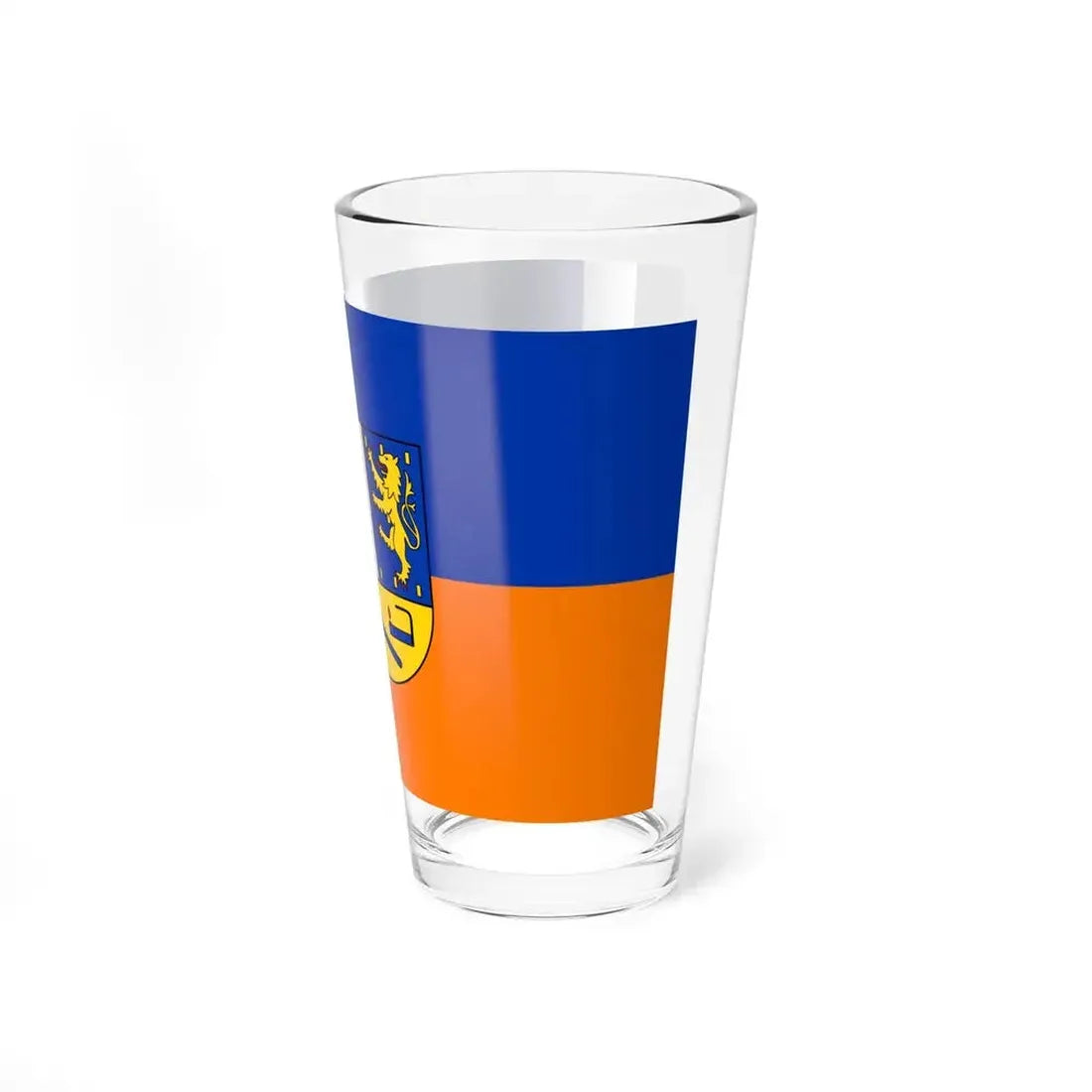 Flag of Siegen Wittgenstein Germany - Pint Glass 16oz - Go Mug Yourself