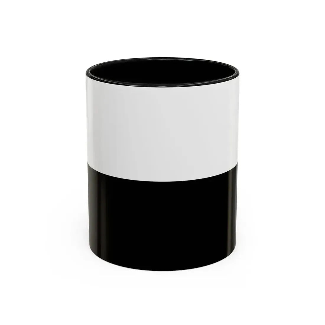 Flag of Siena Italy - Accent Coffee Mug 11oz Black - Go Mug Yourself