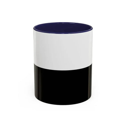 Flag of Siena Italy - Accent Coffee Mug 11oz Navy - Go Mug Yourself