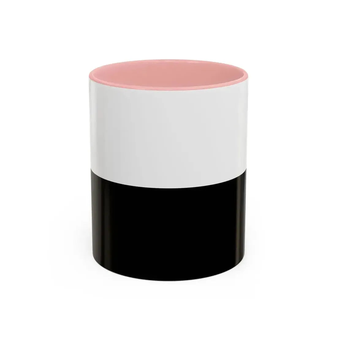 Flag of Siena Italy - Accent Coffee Mug 11oz Pink - Go Mug Yourself