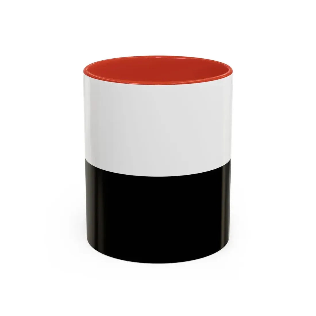 Flag of Siena Italy - Accent Coffee Mug 11oz Red - Go Mug Yourself