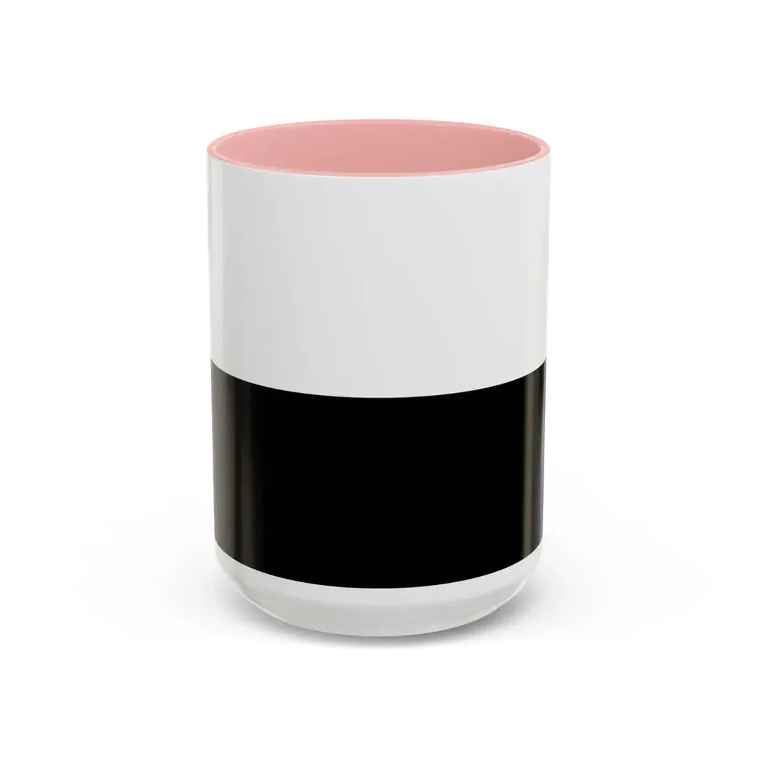 Flag of Siena Italy - Accent Coffee Mug 15oz Pink - Go Mug Yourself