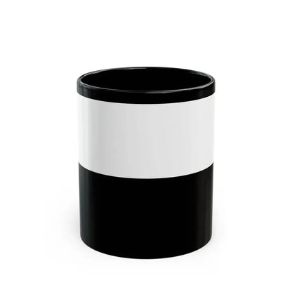 Flag of Siena Italy - Black Coffee Mug 11oz - Go Mug Yourself