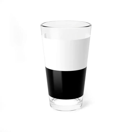 Flag of Siena Italy - Pint Glass 16oz 16oz - Go Mug Yourself