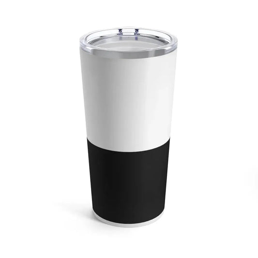 Flag of Siena Italy - Tumbler 20oz 20oz - Go Mug Yourself
