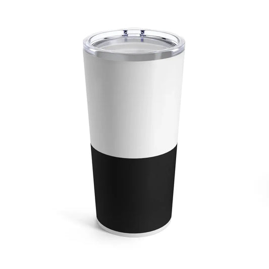 Flag of Siena Italy - Tumbler 20oz 20oz - Go Mug Yourself