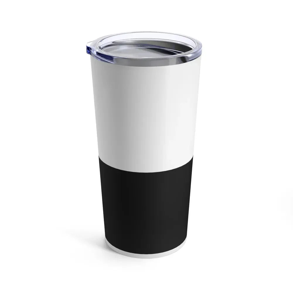 Flag of Siena Italy - Tumbler 20oz - Go Mug Yourself