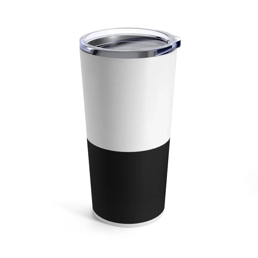 Flag of Siena Italy - Tumbler 20oz - Go Mug Yourself