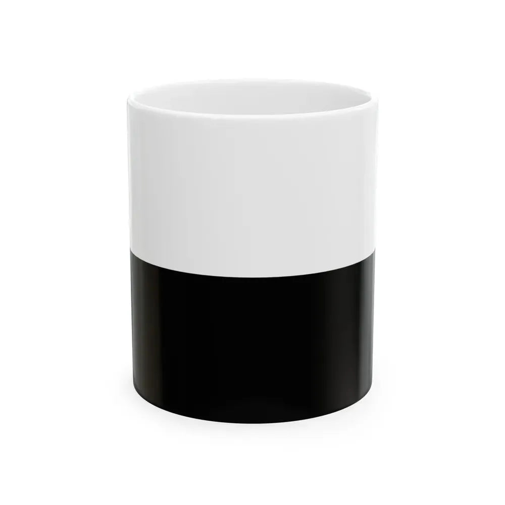 Flag of Siena Italy - White Coffee Mug 11oz - Go Mug Yourself