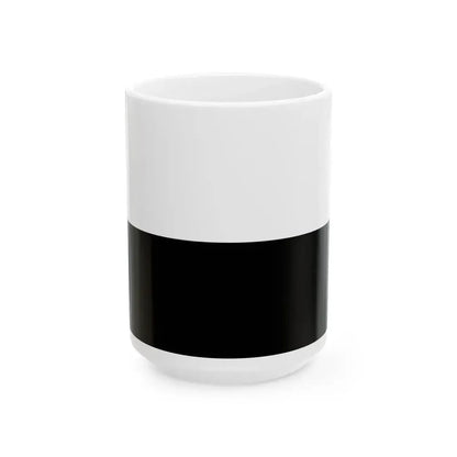 Flag of Siena Italy - White Coffee Mug - Go Mug Yourself