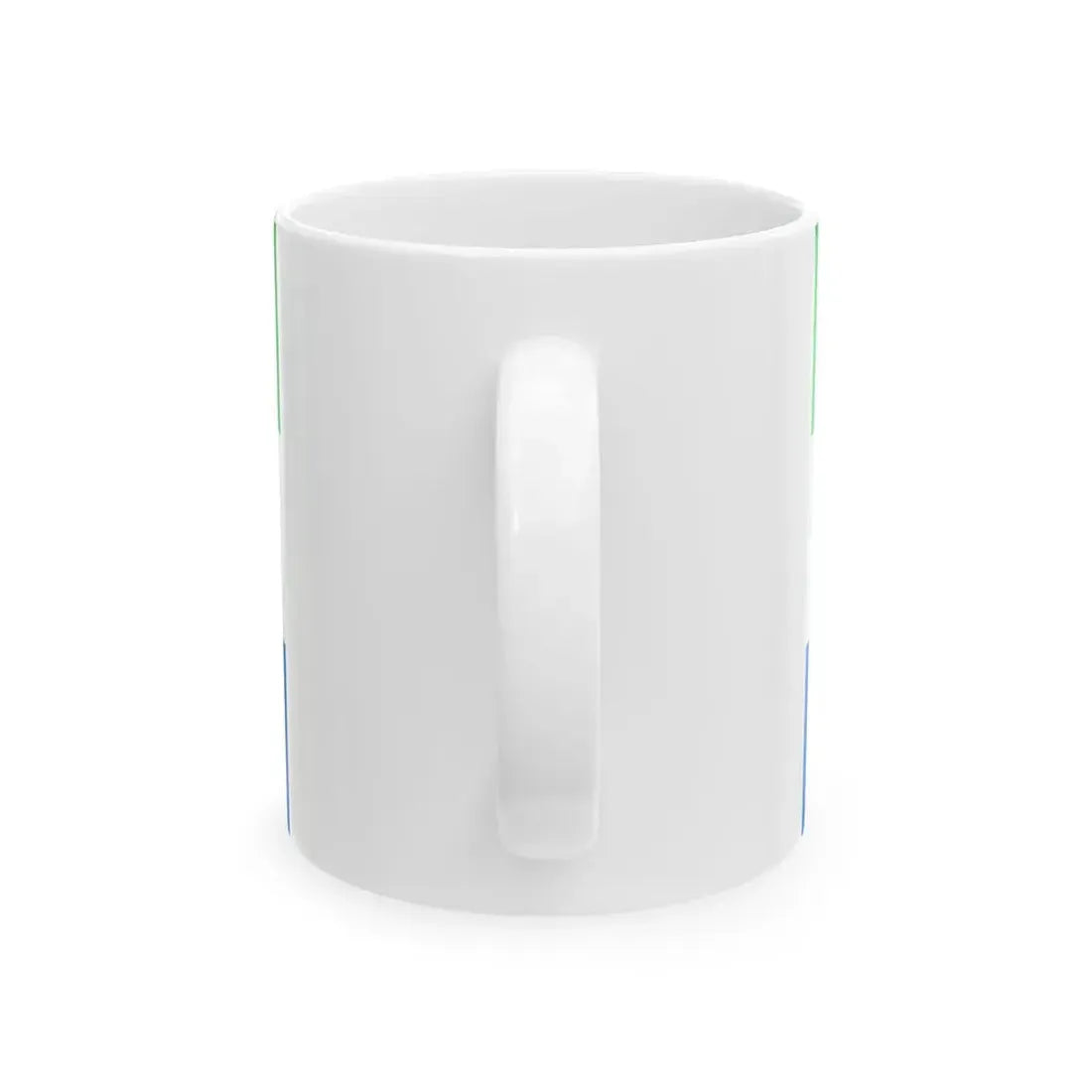Flag of Sierra Leone (Sierra Leone) White Coffee Mug - Go Mug Yourself