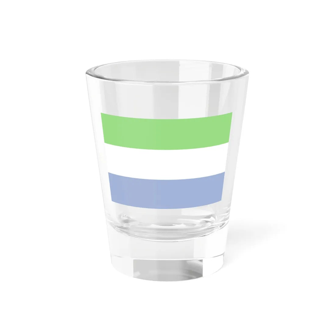 Flag of Sierra Leone WFB 2000 (Sierra Leone) Shot Glass 1.5oz 1.5oz - Go Mug Yourself