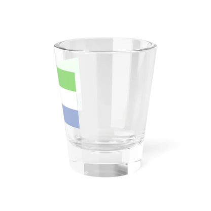 Flag of Sierra Leone WFB 2000 (Sierra Leone) Shot Glass 1.5oz - Go Mug Yourself