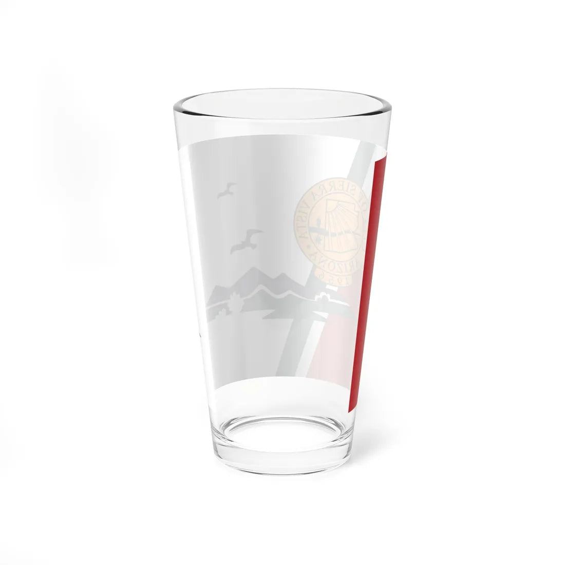 Flag of Sierra Vista Arizona (United States) Pint Glass 16oz - Go Mug Yourself