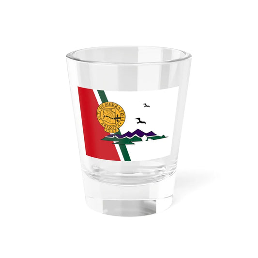 Flag of Sierra Vista Arizona (United States) Shot Glass 1.5oz 1.5oz - Go Mug Yourself