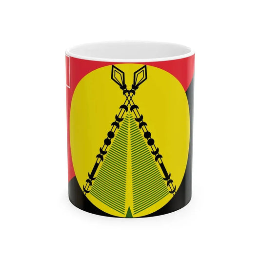 Flag of Sigave 1976-2020 (France) White Coffee Mug 11oz - Go Mug Yourself