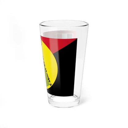 Flag of Sigave (France) Pint Glass 16oz - Go Mug Yourself