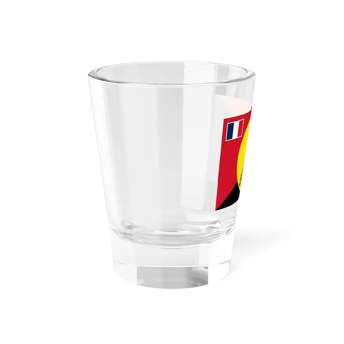 Flag of Sigave (France) Shot Glass 1.5oz - Go Mug Yourself