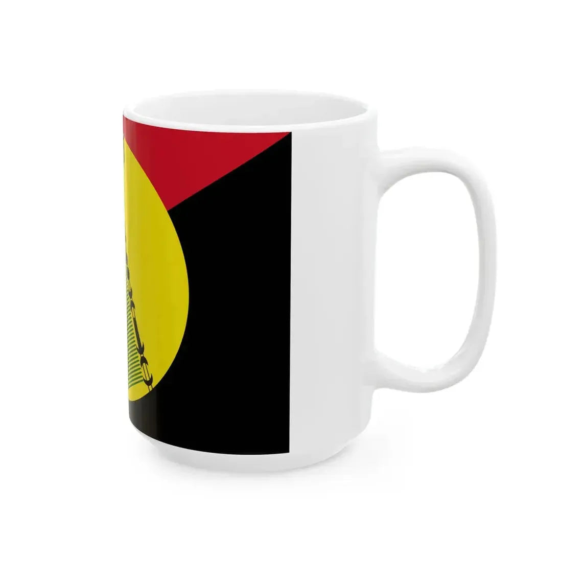 Flag of Sigave (France) White Coffee Mug - Go Mug Yourself