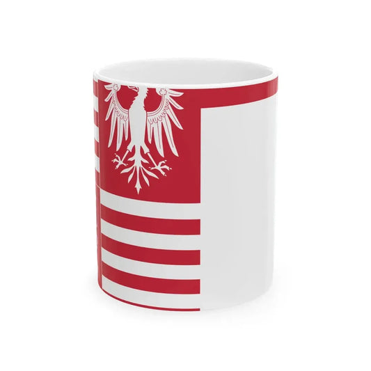 Flag of Sigismund of Hungary (Hungary) White Coffee Mug 11oz - Go Mug Yourself