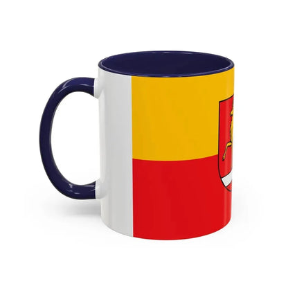 Flag of Sigmaringen Germany - Accent Coffee Mug - Go Mug Yourself