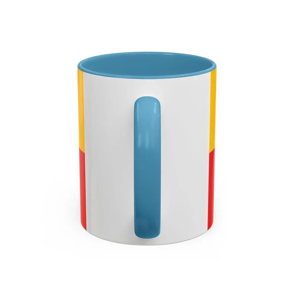 Flag of Sigmaringen Germany - Accent Coffee Mug - Go Mug Yourself