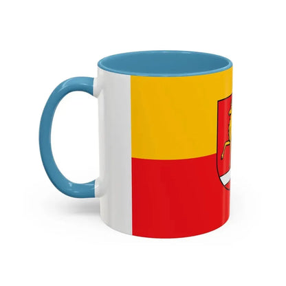 Flag of Sigmaringen Germany - Accent Coffee Mug - Go Mug Yourself
