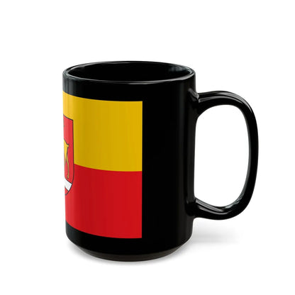 Flag of Sigmaringen Germany - Black Coffee Mug-Go Mug Yourself