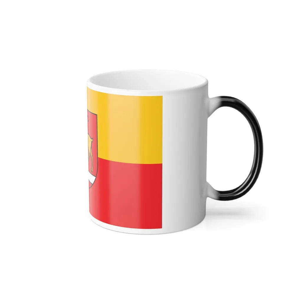 Flag of Sigmaringen Germany - Color Changing Coffee Mug-Go Mug Yourself